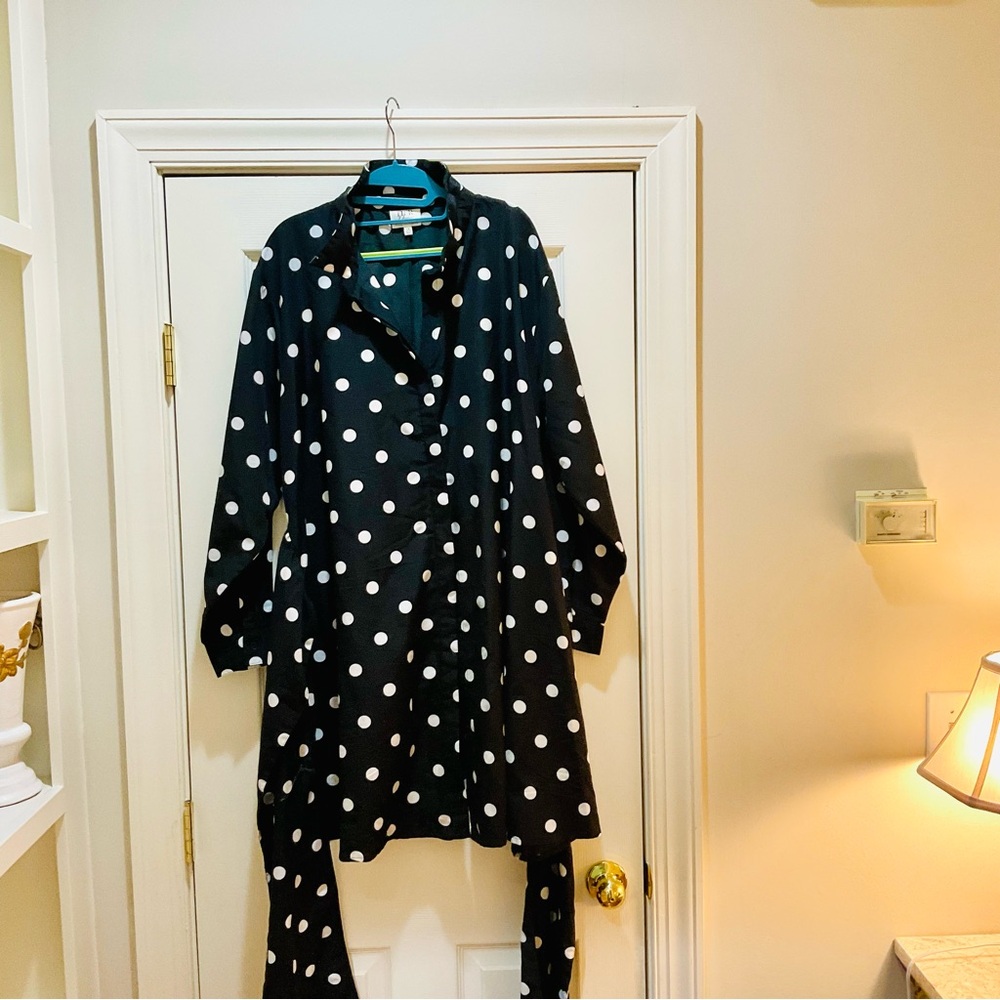 Polka Dot Blouse - Black and White (Price Is Firm) - Picture 3 of 5